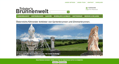 Desktop Screenshot of brunnenwelt.eu